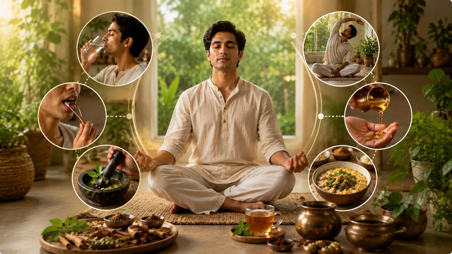 Ayurvedic Morning routine for better digestion
