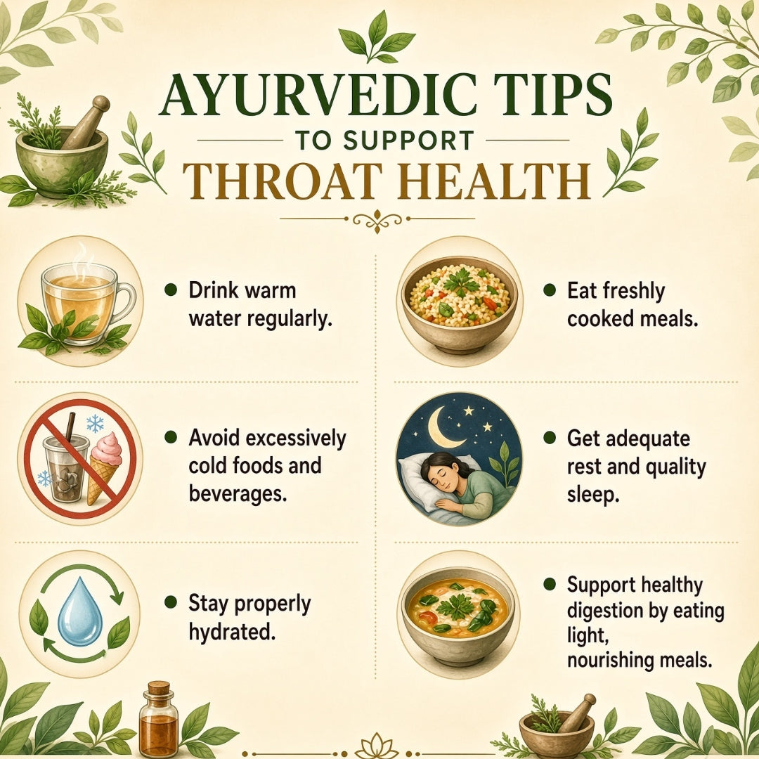 Ayurvedic Tips to Support Throat Health