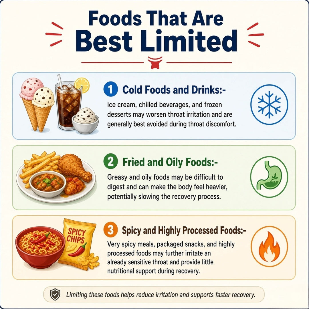 Foods That Are Best Limited