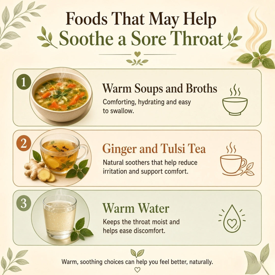 Foods That May Help Soothe a Sore Throat