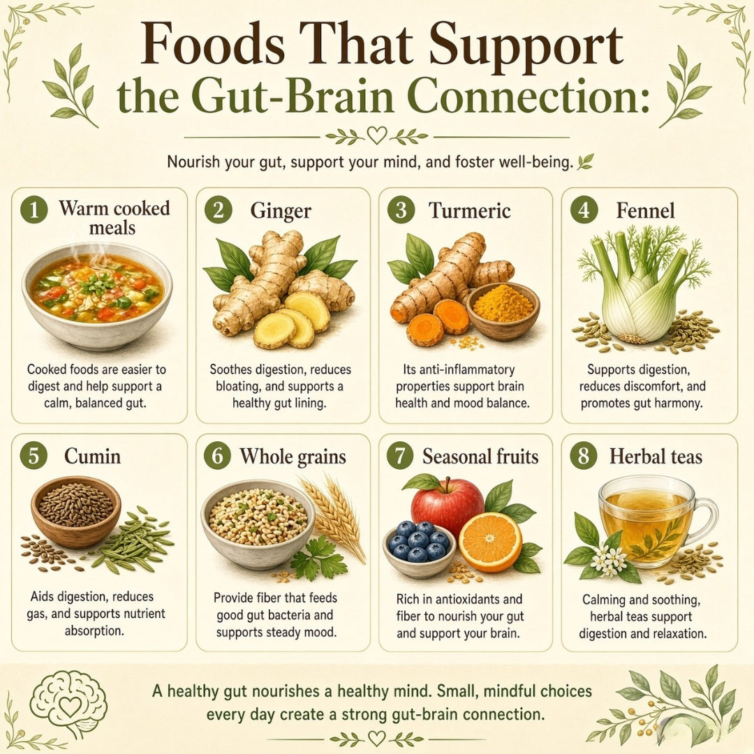 Foods That Support the Gut-Brain Connection