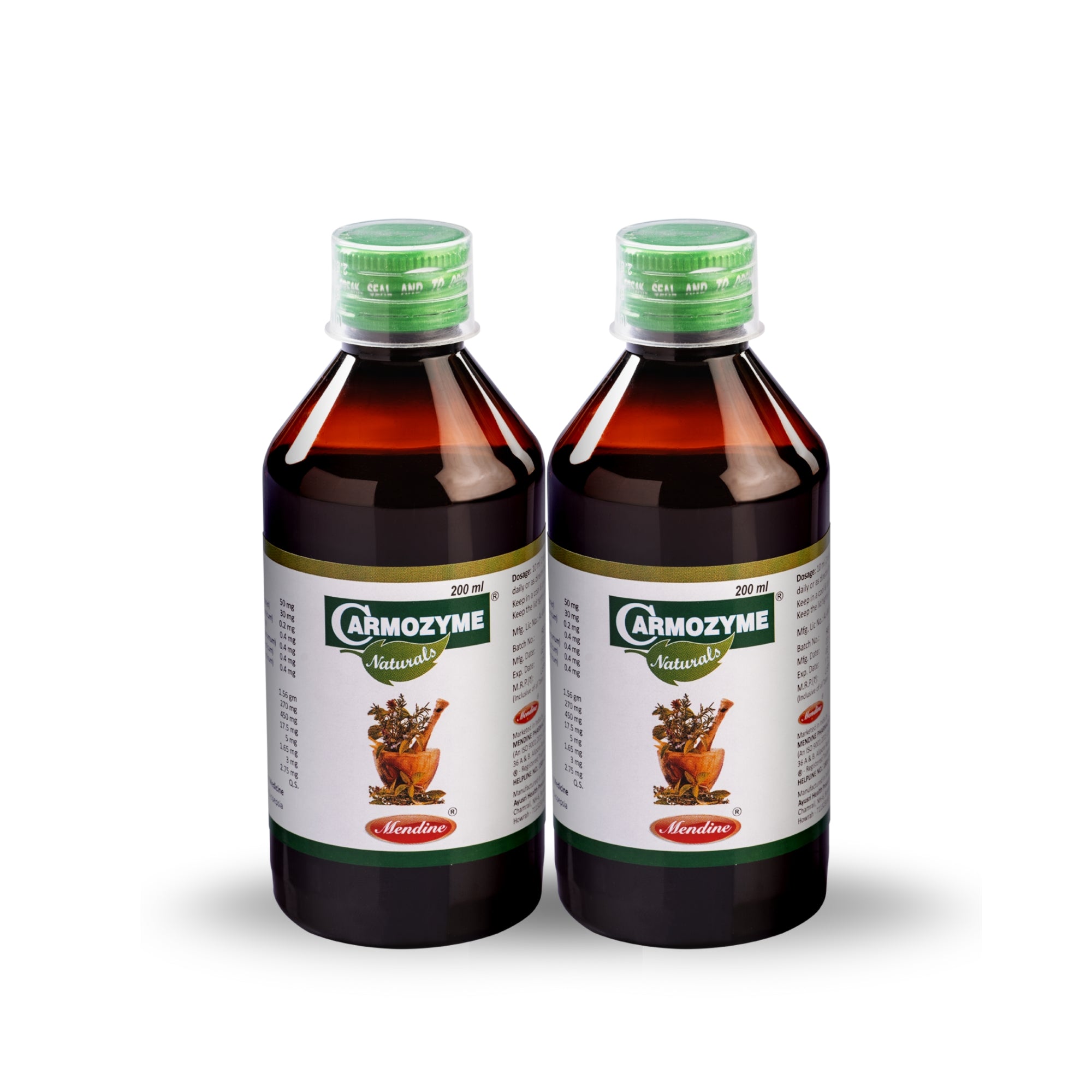 Carmozyme Naturals - Ayurvedic Digestive Syrup