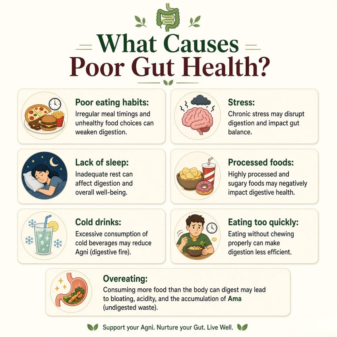 What Causes Poor Gut Health