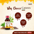 Why choose Catarex Roots–Ayurvedic herbal cough syrup by Roots by Mendine for safe, non-drowsy and effective throat and cough care